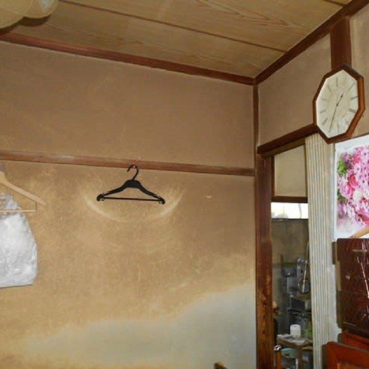 和室聚楽壁塗り替えリフォーム前の写真