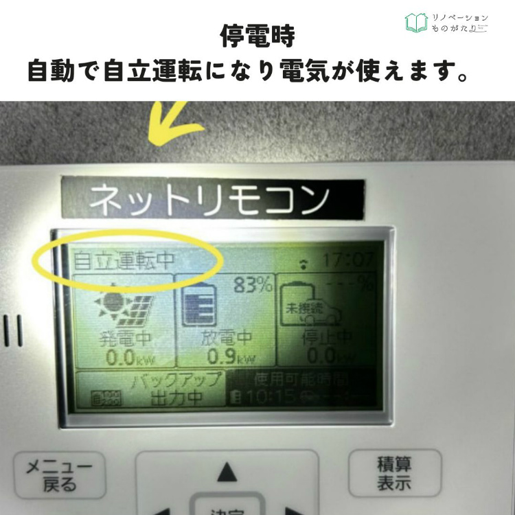 停電時に電気が使える！太陽光発電+蓄電池+V2H導入キャンペーン10.31.まで