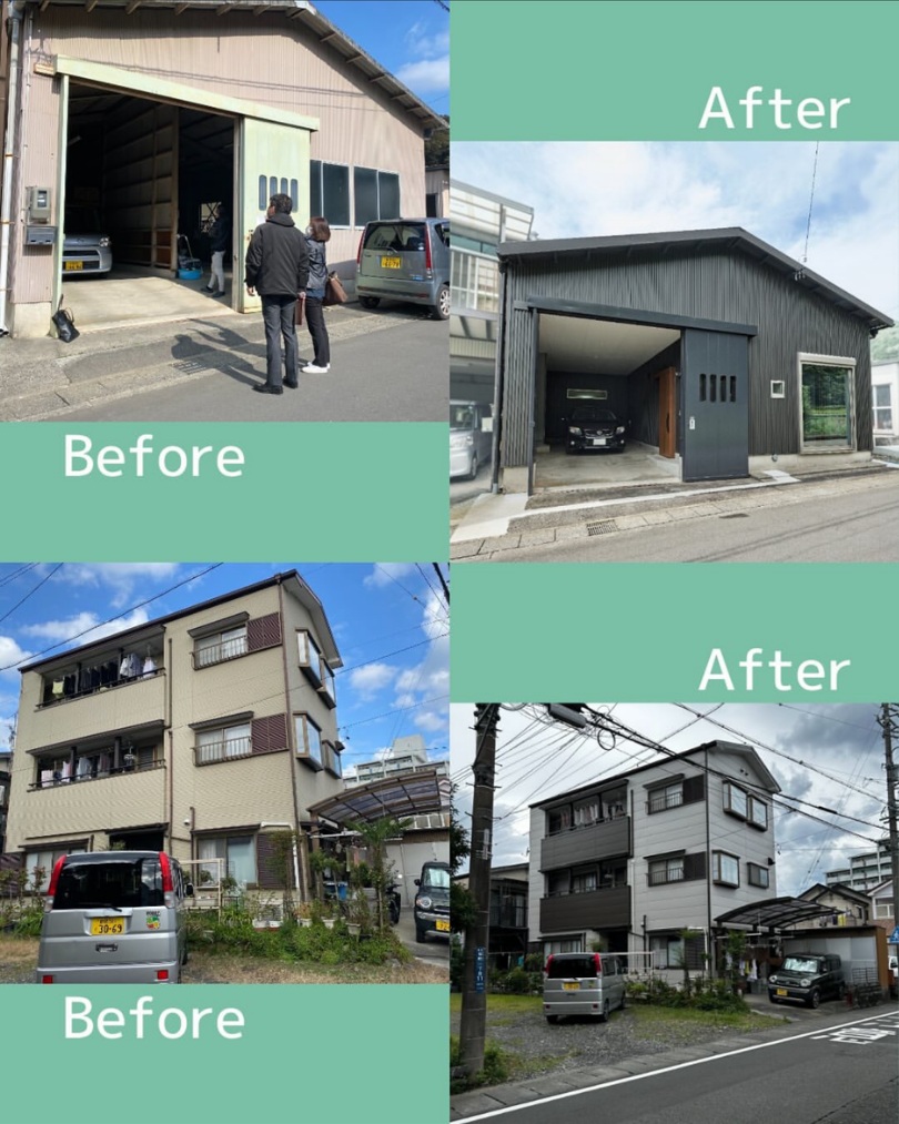 外壁塗替えリフォーム施工事例