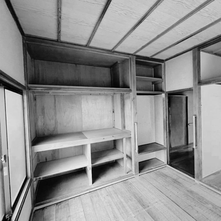区切られた昔ながらの間取りの家